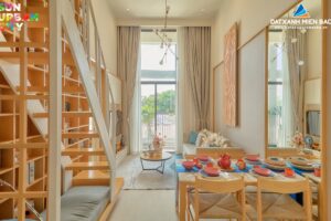 Bán căn hộ Duplex 2PN Tòa P3 Sun Urban City Hà Nam, 46.1m2 thông thủy, 70m2 sử dụng